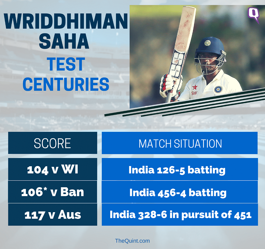 Time to give Saha his dues?