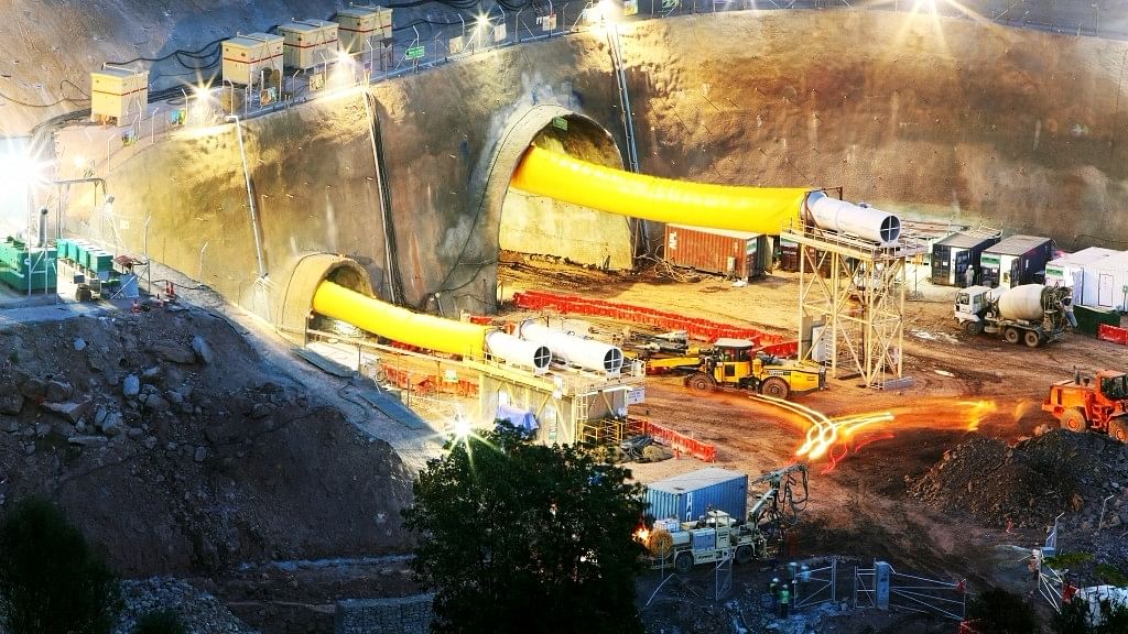The construction of the tunnel, which began in 2011, cost Rs 3,720 crore. (Photo Courtesy: Website/<a href="http://nhai.org.in/spw/Photograph/Tunnel_Portal.jpg">NHAI</a>)