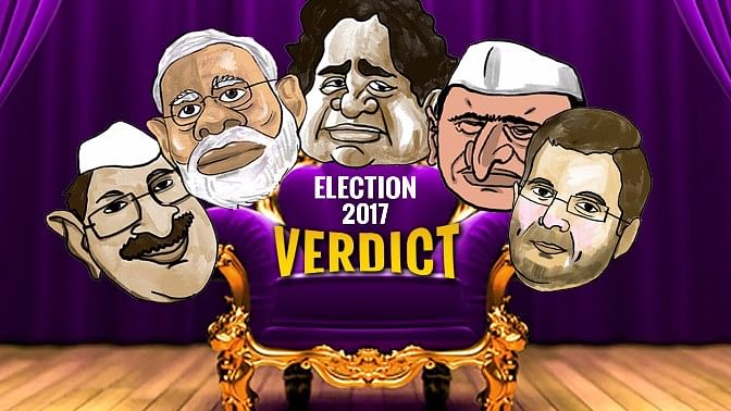 All eyes on State Election 2017 ( Picture Courtesy: <b>The Quint )</b>