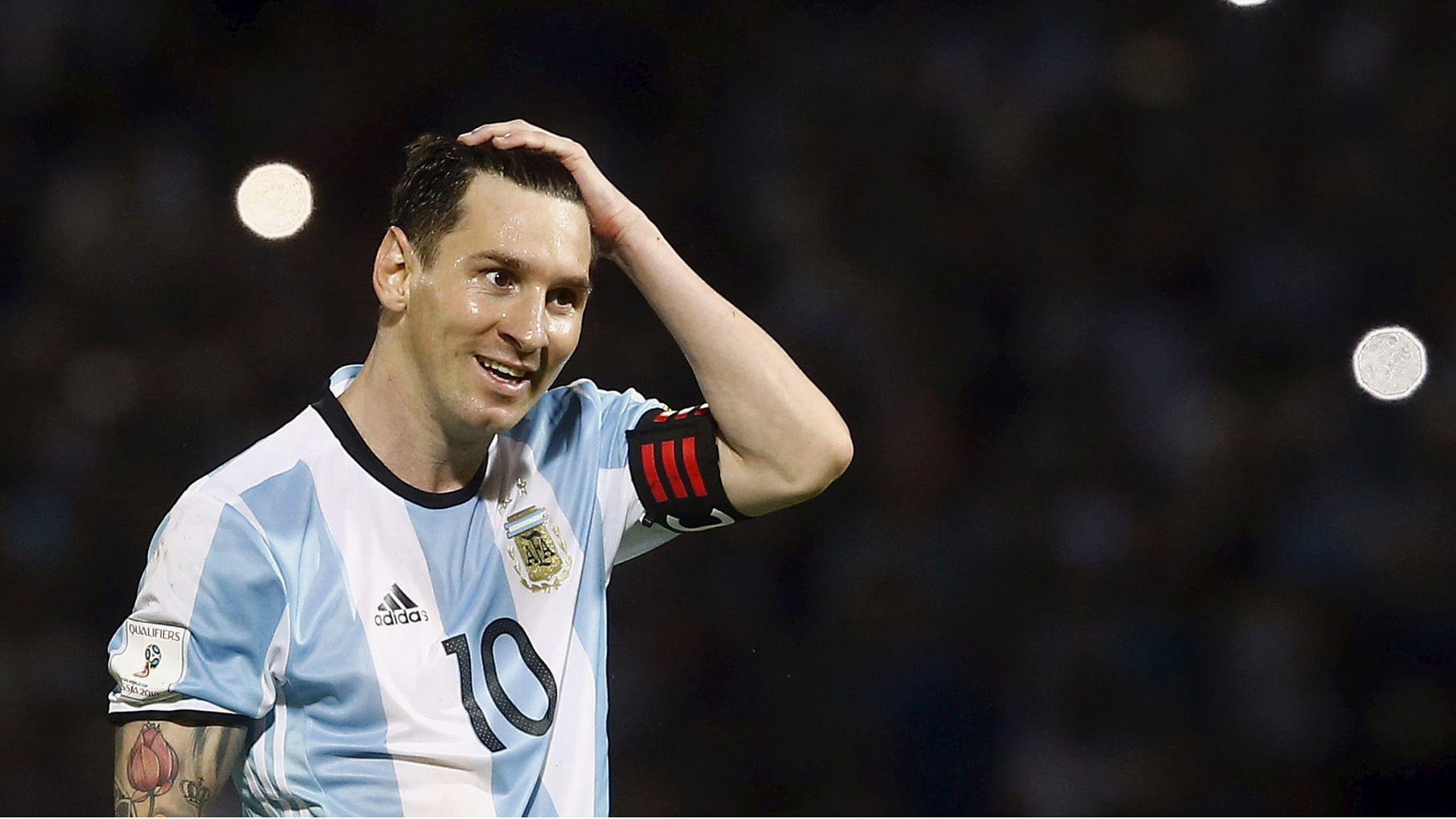 FIFA said Messi had “directed insulting words at an assistant referee” during the 1-0 win over Chile on Friday. (Photo: Reuters)