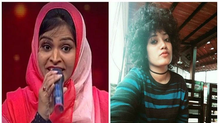 Suhana Sayed (left) and Azniya Ashmin (right). (Photo Courtesy: The News Minute)