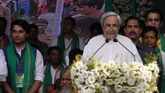 Odisha Chief Minister Naveen Patnaik addressing a convention of the student wing of BJD. (Photo: www.bjdodisha.org.in)