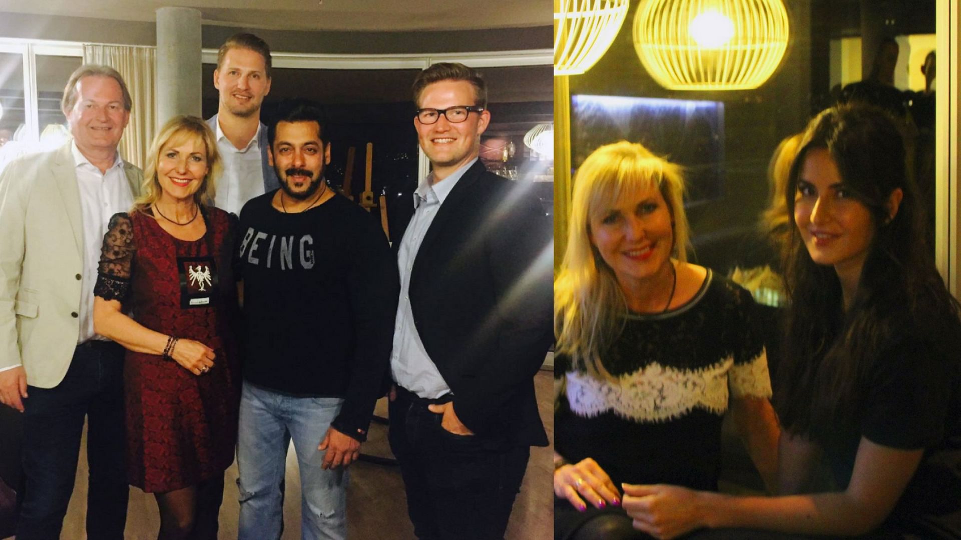 Salman Khan and Katrina Kaif at Innsbruck’s Adlers Hotel. (Photo Courtesy: Facebook/Adlers Hotel Innsbruck)