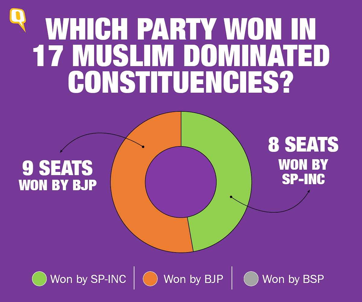 BJP won in Muslim-dominated constituencies in UP not because of faulty EVMs but due to a split in the Muslim vote.