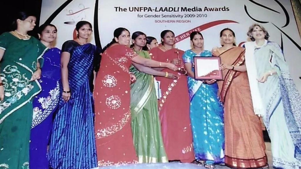 (Photo Courtesy: <a href="http://www.thenewsminute.com/article/how-group-six-dalit-women-andhra-empowered-several-thousands-journalism-58288">The News Room</a>)