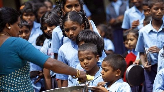 HRD Minister Prakash Javadekar said children will get the mid day meal and the government will ensure that they get an Aadhaar card too. (Photo: AP)