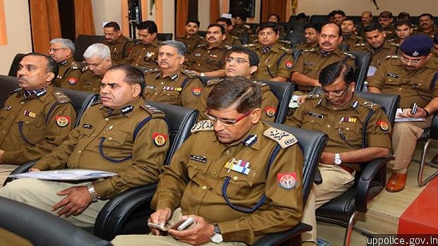 Political pressure, especially from parties that hold power, is the major reason for frequent transfers of IPS officers. (Photo Courtesy: <a href="https://uppolice.gov.in/">UP Police</a>)
