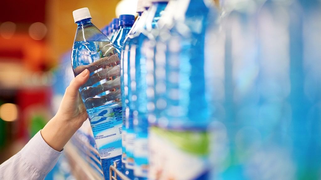 The government has sought explanation from companies selling packaged mineral water at a price higher than the MRP (Maximum Retail Price) of bottles. (Photo: iStock)