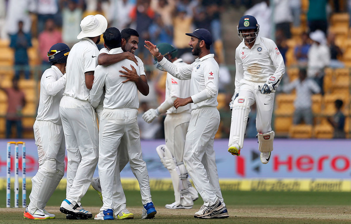 Take a look at the Australian wickets that fell on day four of the second Test against India at Bangalore.