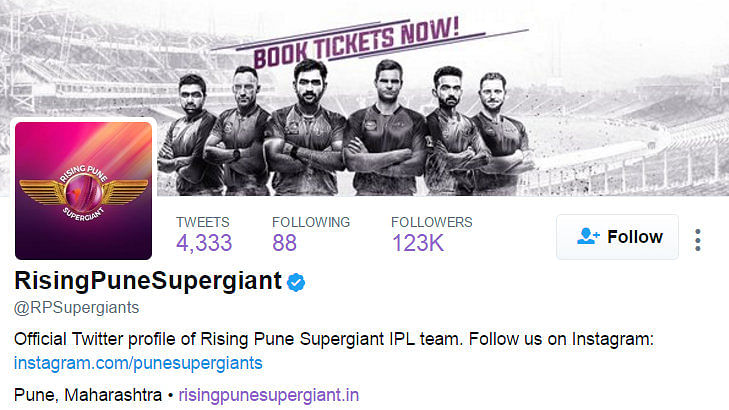 The journey from Rising Pune Supergiants to Rising Pune Supergiant.