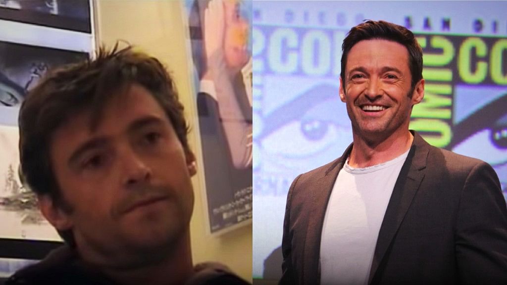 Hugh Jackman played the Wolverine in <i>Logan</i>, one last time. (Photo Courtesy: Twitter/YouTube - Altered by The Quint)