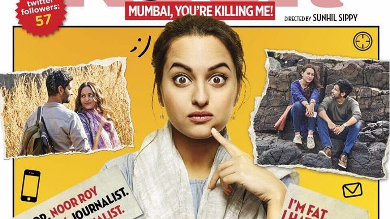 Sonakshi Sinha on the poster of <i>Noor. </i>