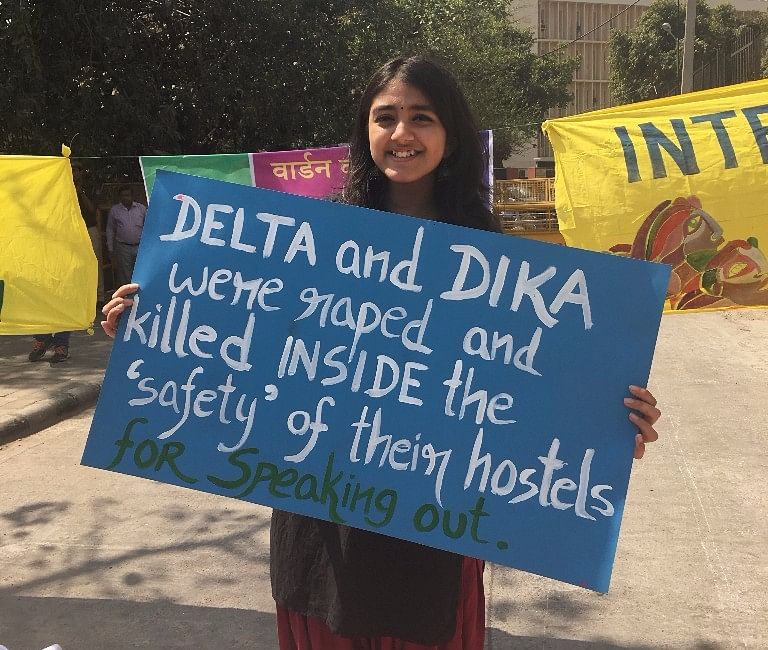 Women students recount harrowing experiences with sexist college rules, demanding an apology from Maneka Gandhi.