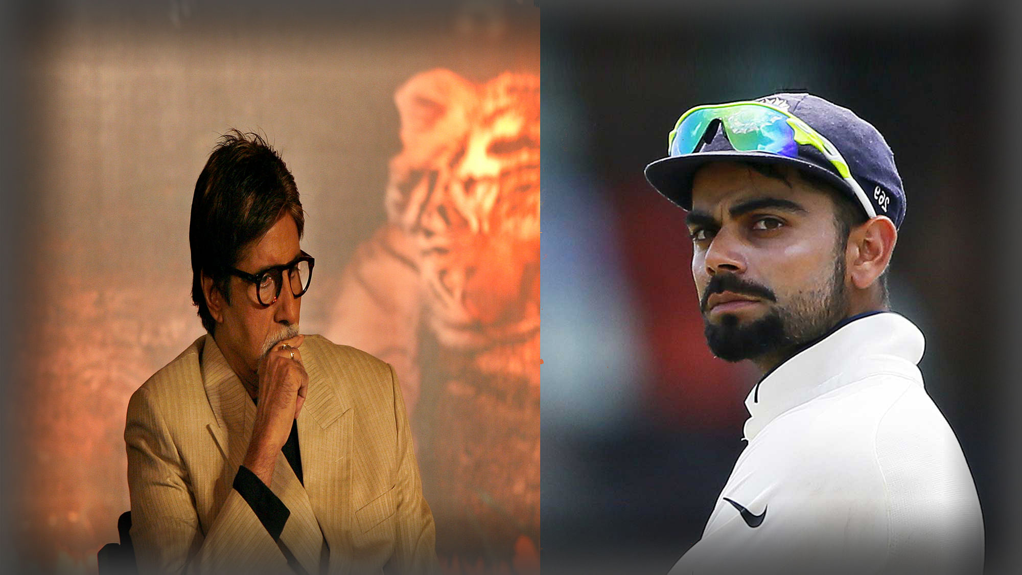 Amitabh Bachchan backs Virat’s decision to not play in the last match of India vs Australia Test Series (Photo Courtesy: Twitter/Altered by <b>The Quint</b>)