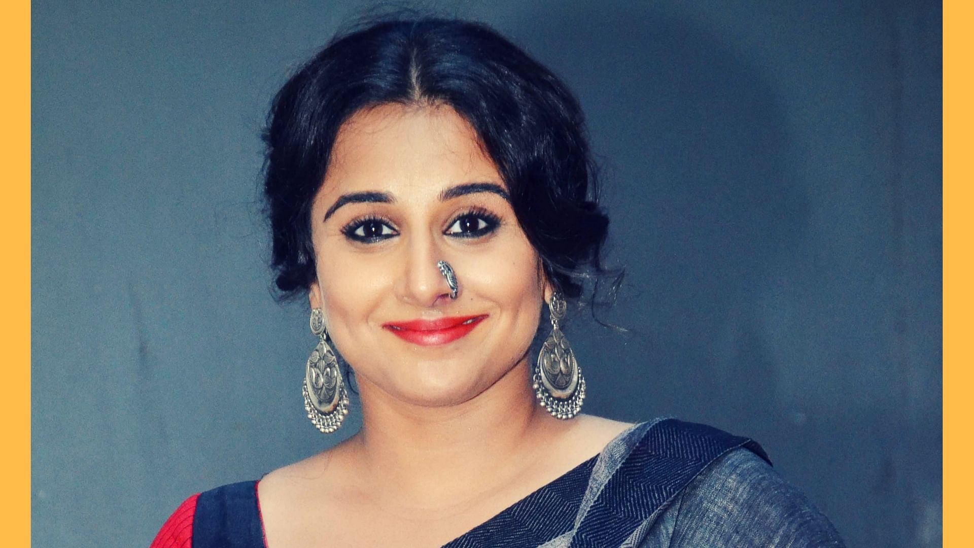 Vidya Balan rubbishes rumours of being pregnant with style. (Photo: Yogen Shah)