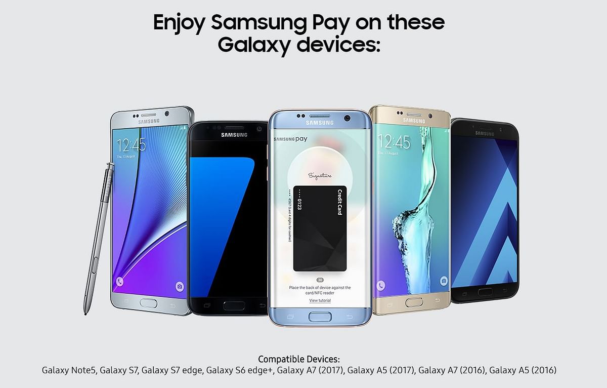 Samsung launched its digital payment service ‘Samsung Pay’ in India which only works on select Galaxy phones.
