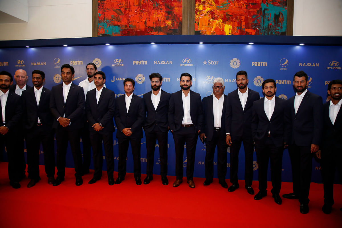 Take look at the BCCI annual awards through pictures.