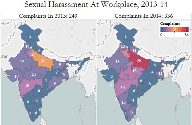 

Women do not report sexual harassment by superiors because they fear the repercussions.