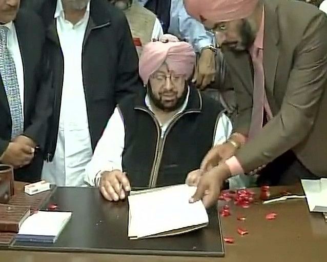 

Amarinder Singh admitted Navjot Singh Sidhu’s performance in the recent Punjab elections was impressive.