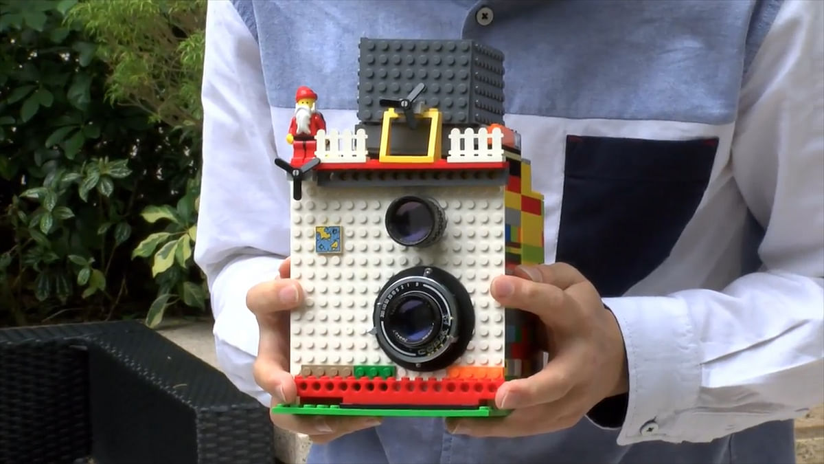 Say Cheese! Check Out This Instant Camera That Uses  Lego Bricks