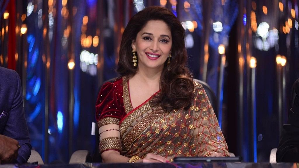 Madhuri Dixit has a realistic take on nepotism, says both outsiders and star kids have a tough job. (Photo courtesy: Colors TV)