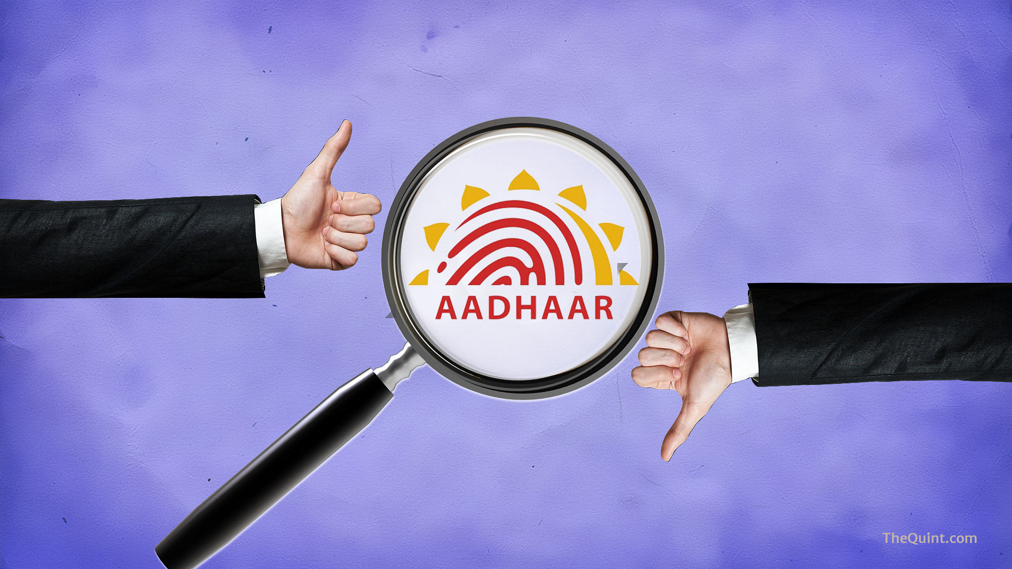 The Supreme Court has upheld the validity of the law making it mandatory to link PAN to the Aadhaar number. (Photo: iStock/Altered by <b>The Quint</b>)