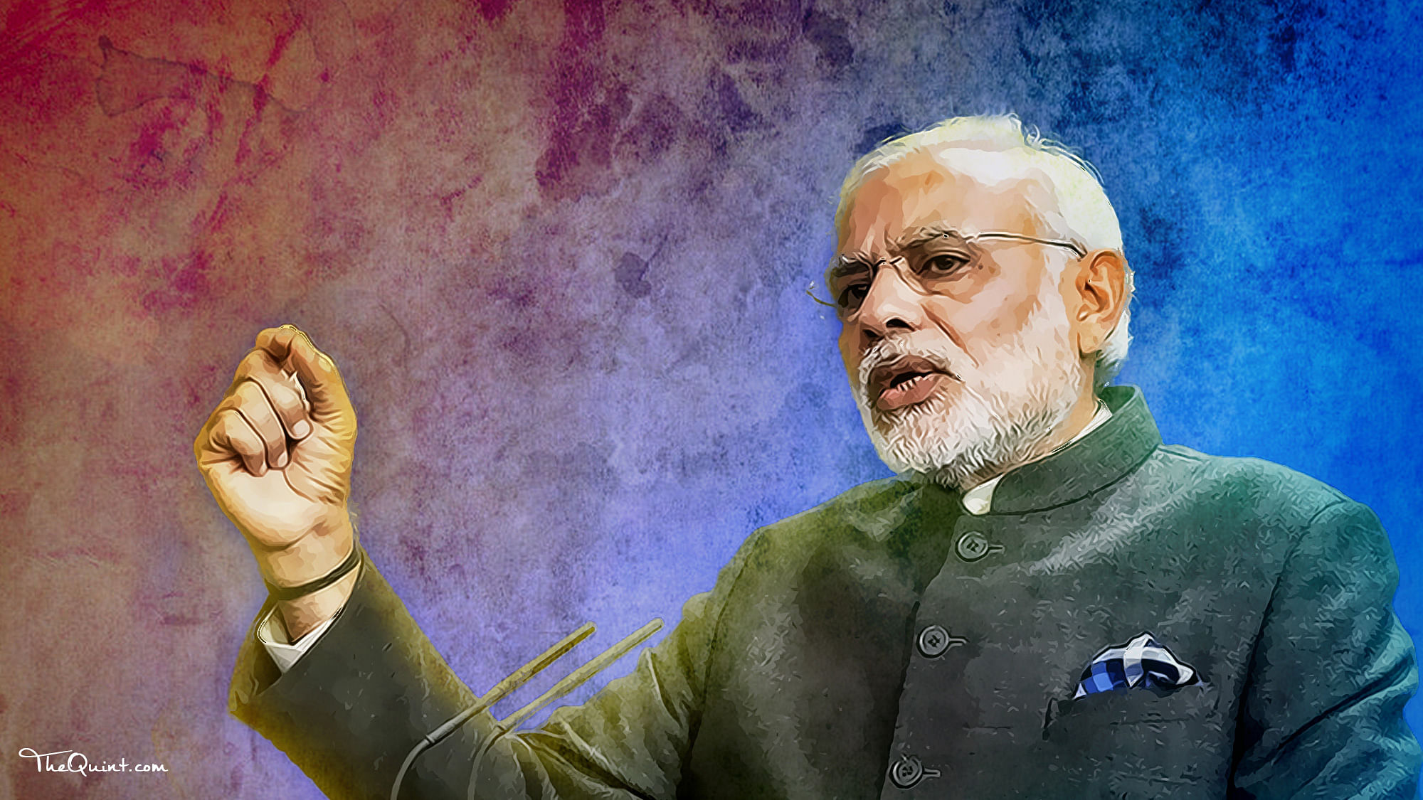 PM Modi is now more presidential than before, can solely deliver on the development promises. (Photo: Lijumol Joseph/<b>The Quint</b>)