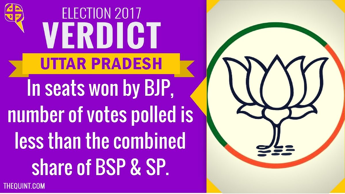BJP won in Muslim-dominated constituencies in UP not because of faulty EVMs but due to a split in the Muslim vote.