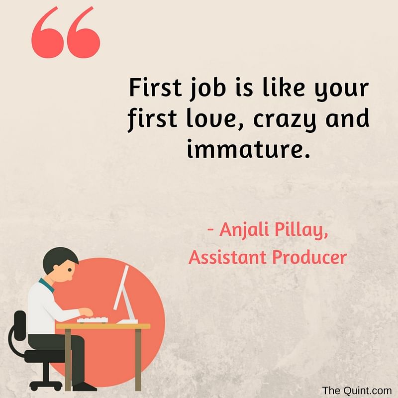 

What was your first job like?