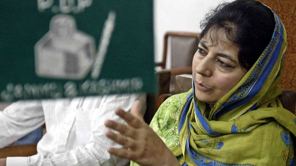 PDP chief Mehbooba Mufti. (Photo: Reuters) 