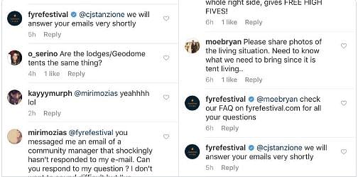 An Instagram-perfect music festival in the Bahamas was revealed to be a disorganised and dangerous mess. 