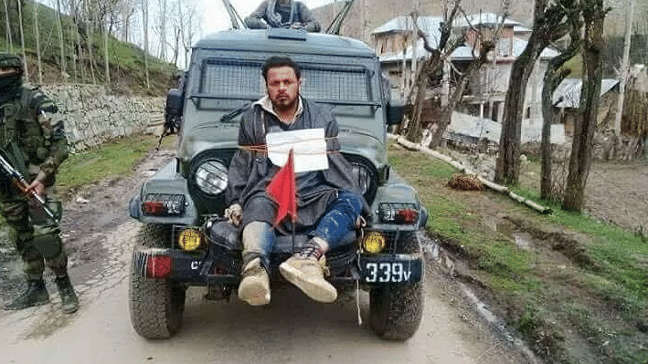 Instance of army using a civilian as human shield in J&K calls for prohibition of such a practice under Indian laws.