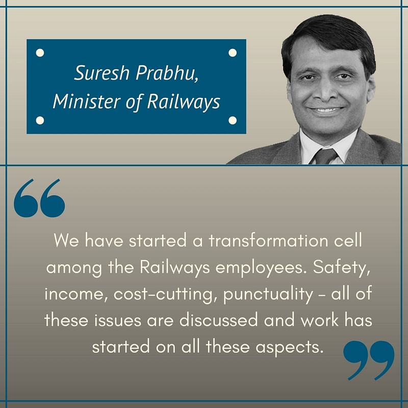 The Quint’s Sanjay Pugalia caught up with Railway Minister Suresh Prabhu.