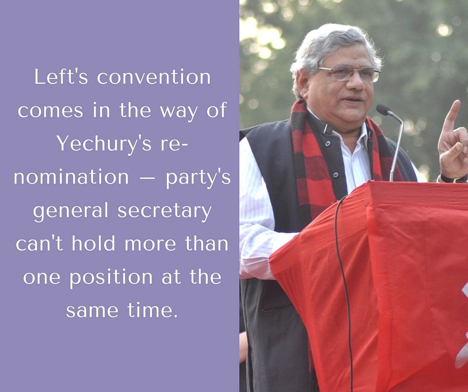 When Opposition is lending support to Yechury for another term in Rajya Sabha, why is the Left dragging its feet?