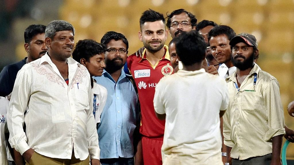 Virat Kohli has joined the Royal Challengers in Bengaluru. (Photo Courtesy: BCCI)