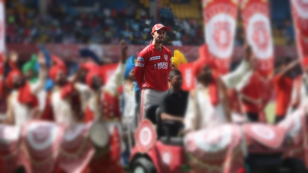 Kings XI Punjab captain Glenn Maxwell during inauguration of IPL 2017. (Photo: IANS)