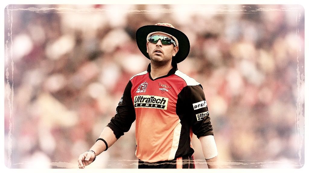 Yuvraj Singh smashed 62 off 27 balls in Sunrisers Hyderabad’s opener. (Photo: BCCI)
