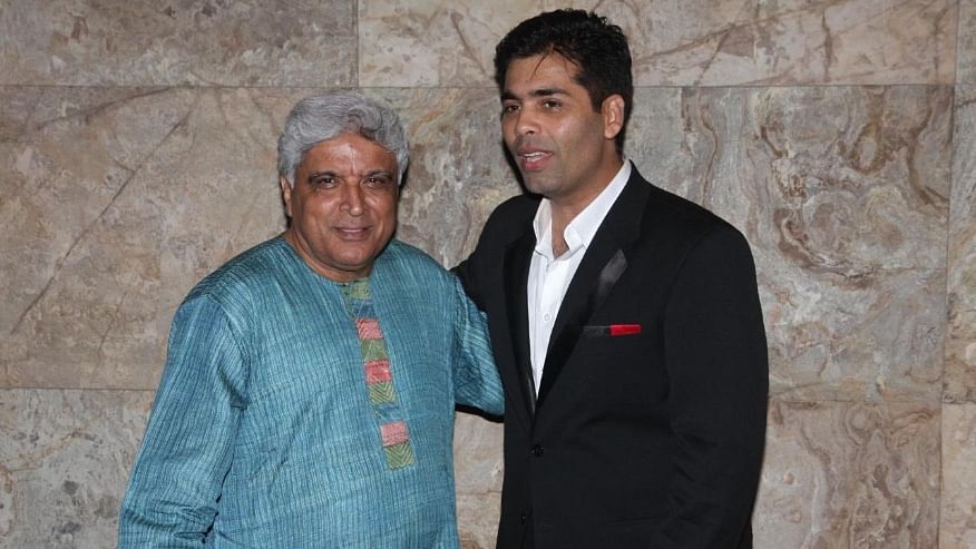 Karan Johar is touched by Javed Akhtar’s poetic gifts for his newborn twins Yash and Roohi. (Photo: Yogen Shah)&nbsp;