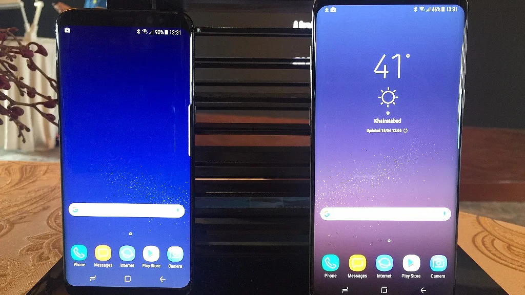 Samsung Galaxy S8 (left) and S8+ now in India.