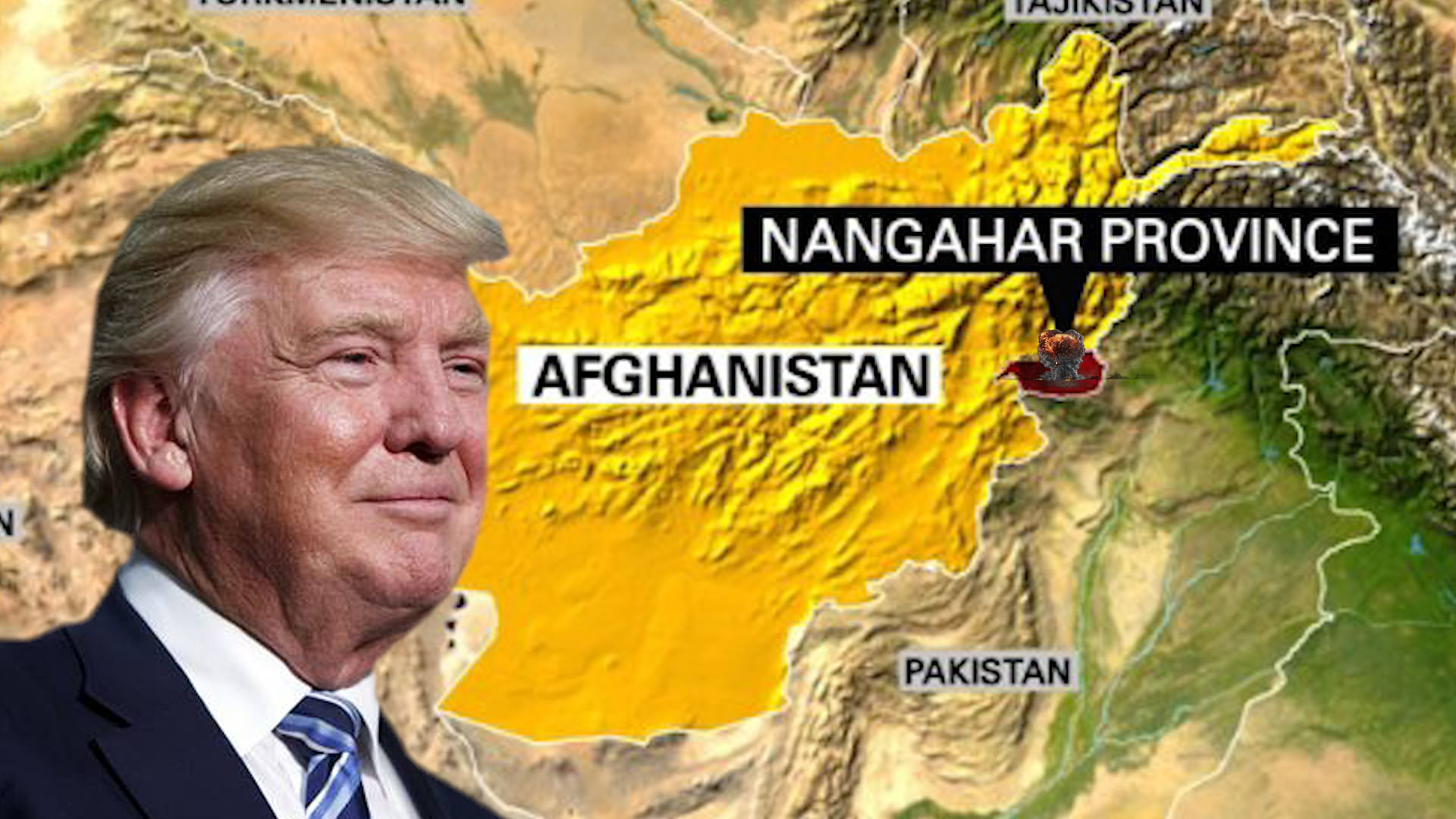 Donald Trump authorises bombings on Afghanistan (Photo: <b>The Quint</b>)