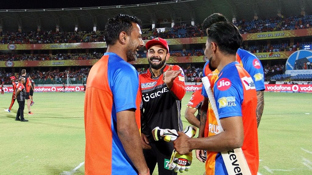 This picture of Virat and Jadeja has gone viral . (Photo: BCCI)