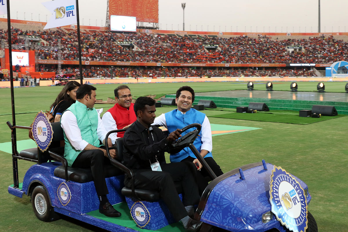 What Sachin, Sehwag, Ganguly and VVS Laxman said in praise of the IPL, at the opening ceremony.