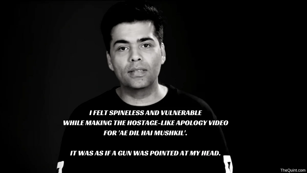 Karan Johar on Feeling ‘Spineless’, Arnab Goswami and Kangana