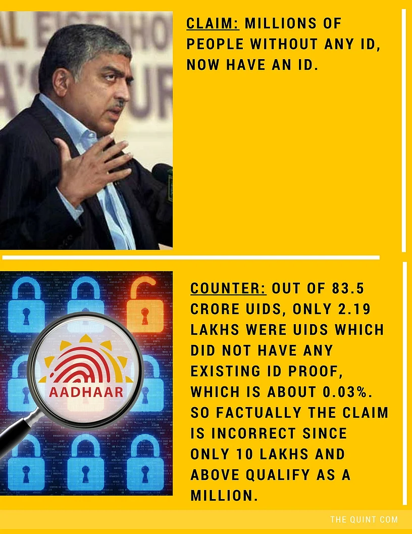 Debating Nandan Nilekani’s Aadhaar Claims