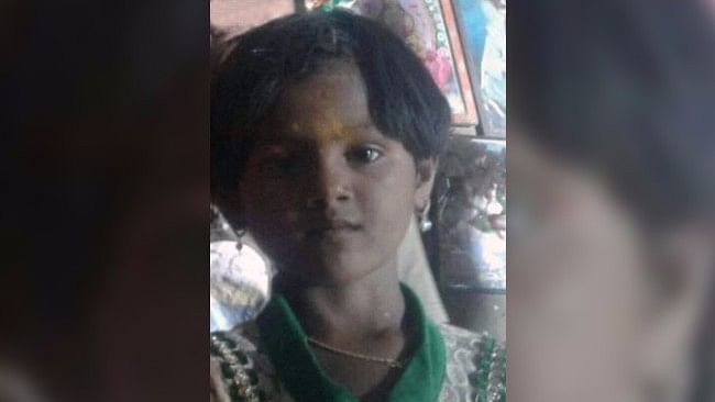 Six-year-old Kaveri Ajit Madar. (Photo courtesy: The News Minute)