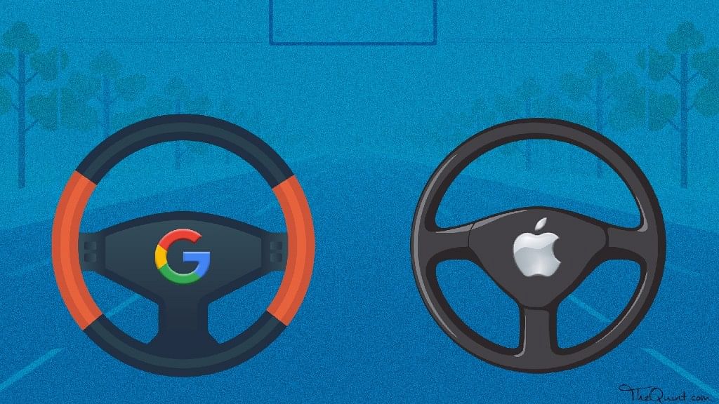 Apple vs Google: Race of the Self-Driving Cars Heats Up
