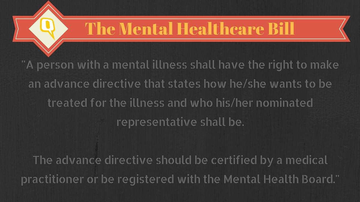The Mental Healthcare Bill is the need of the hour, but some of its aspects are still in the grey area.