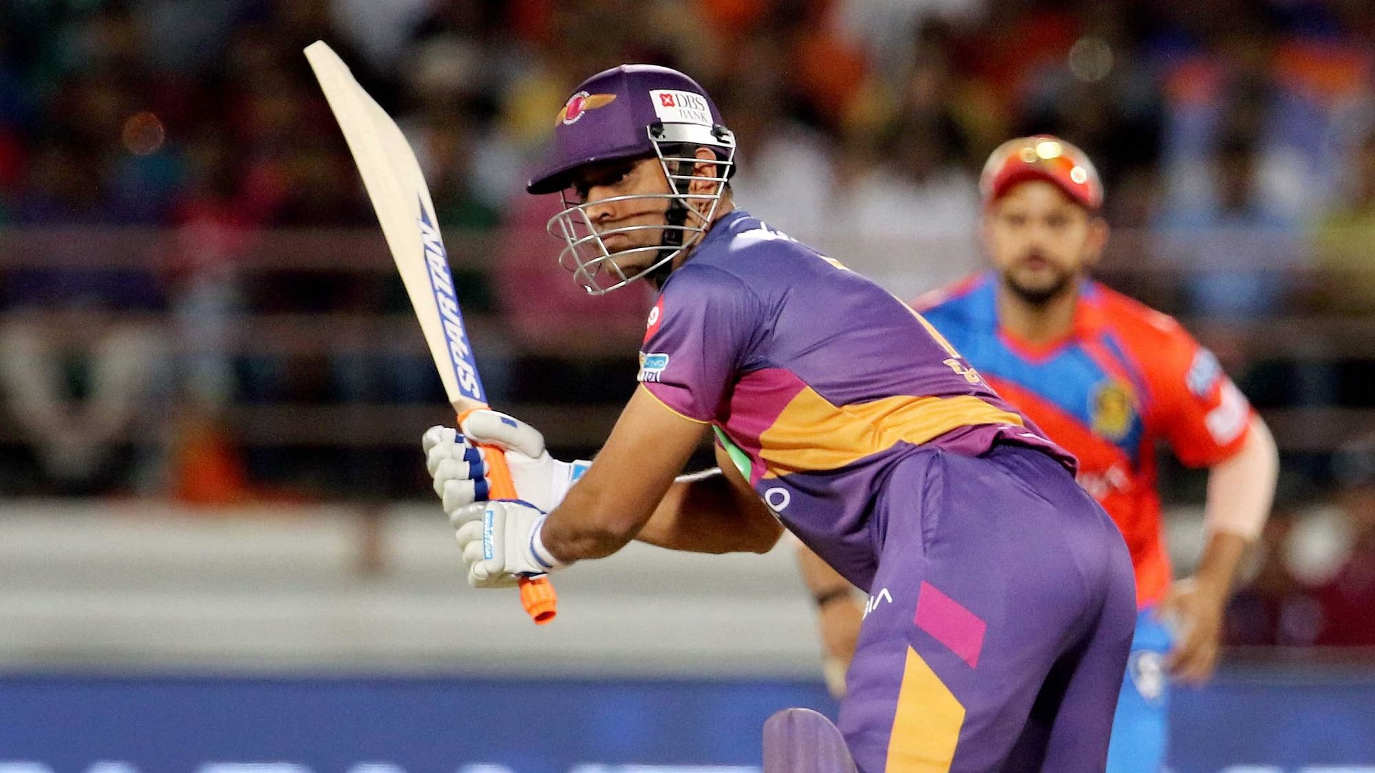 MS Dhoni in action for Rising Pune Supergiant. (Photo: PTI)