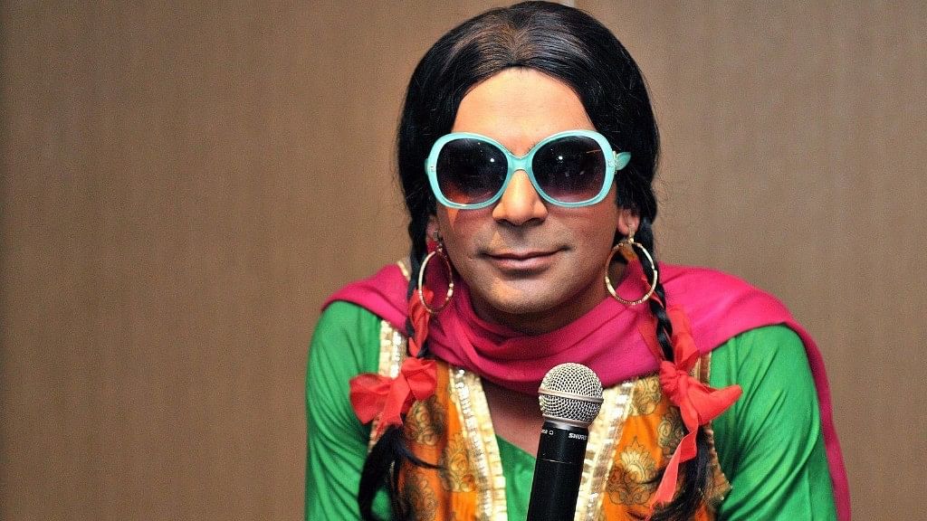 Sunil Grover performed in Delhi to a roaring full house without Kapil Sharma and as always, the audience loved him. (Photo courtesy: SONY TV)&nbsp;