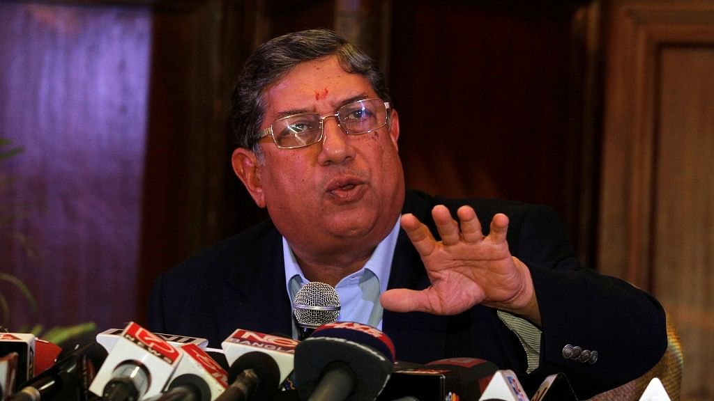 Supreme Court warns N Srinivasan for participating in a BCCI meeting. (Photo: Reuters) 